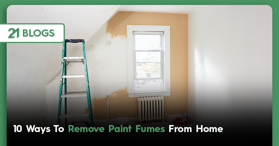 How To Remove Paint Fumes From Home